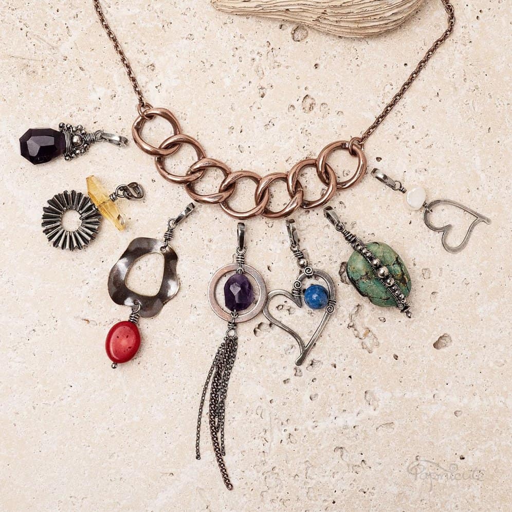 Plunder cooper clearance necklace